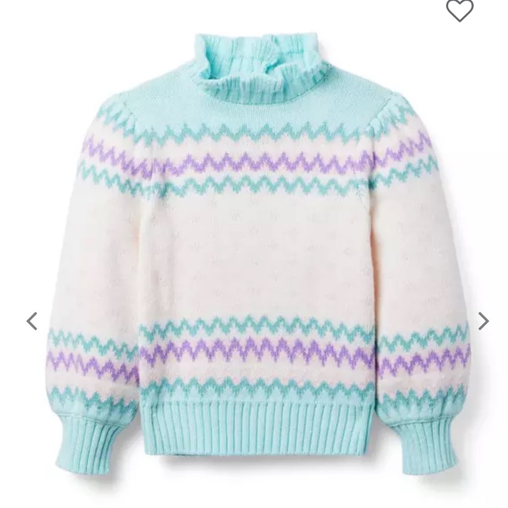 Janie and Jack Forever Fair Isle Sweater Set